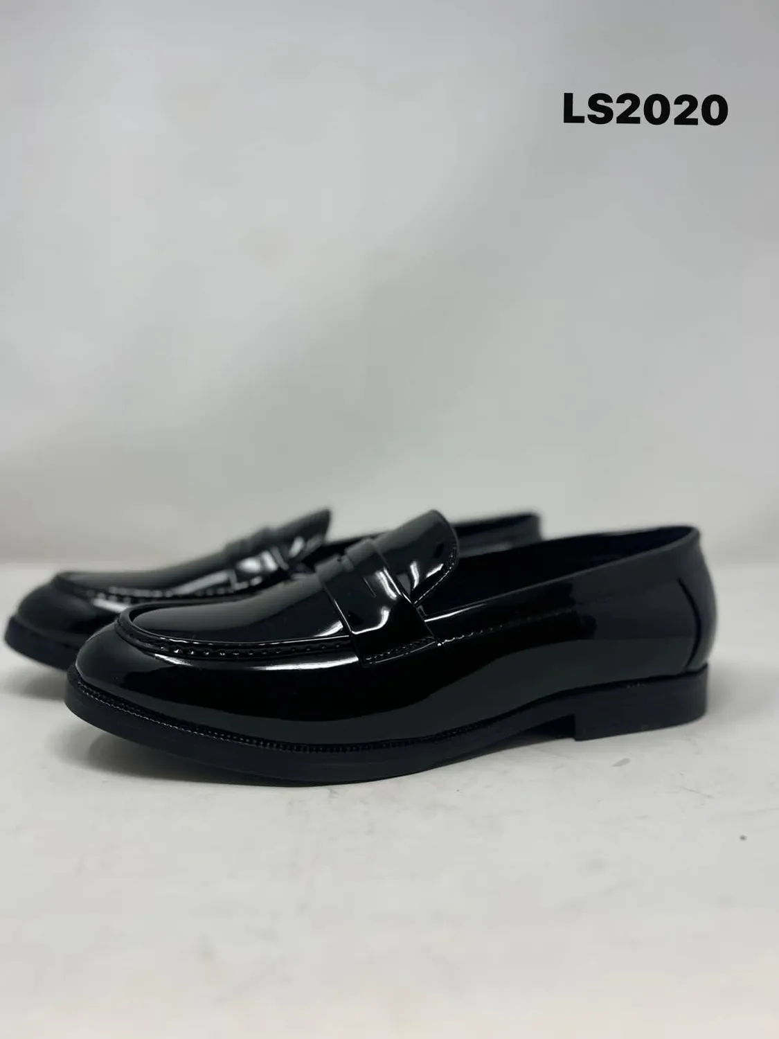 Bit Loafer in Black Patent