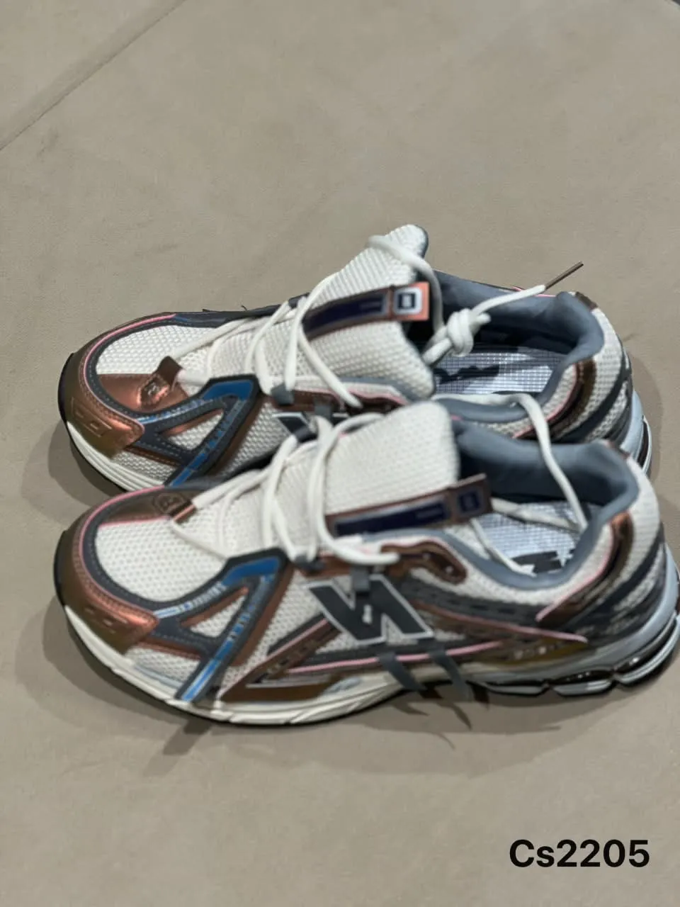 Y2K Tech Runner in Brown & Silver