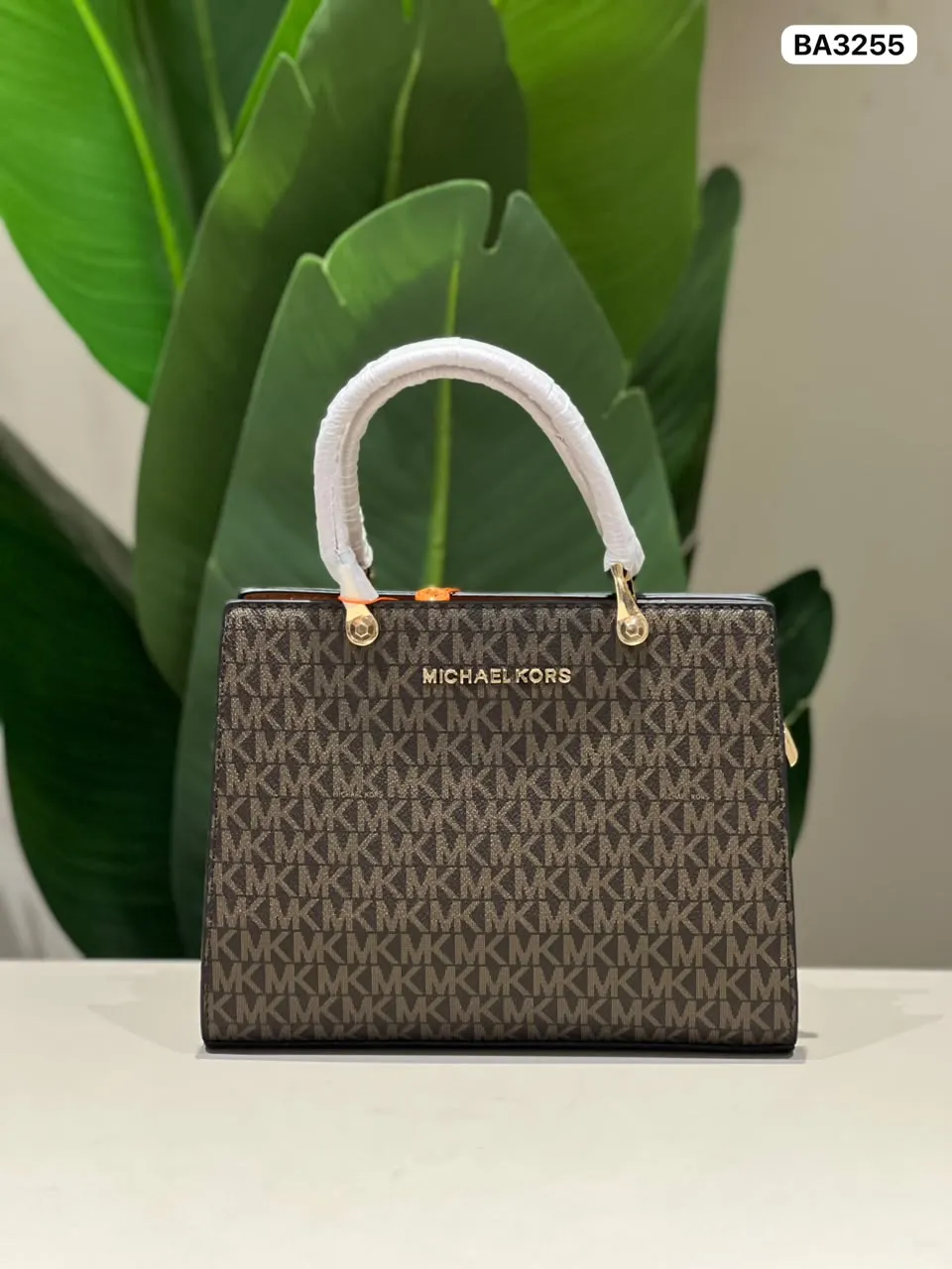 Monogram Satchel in Brown (BA3255)