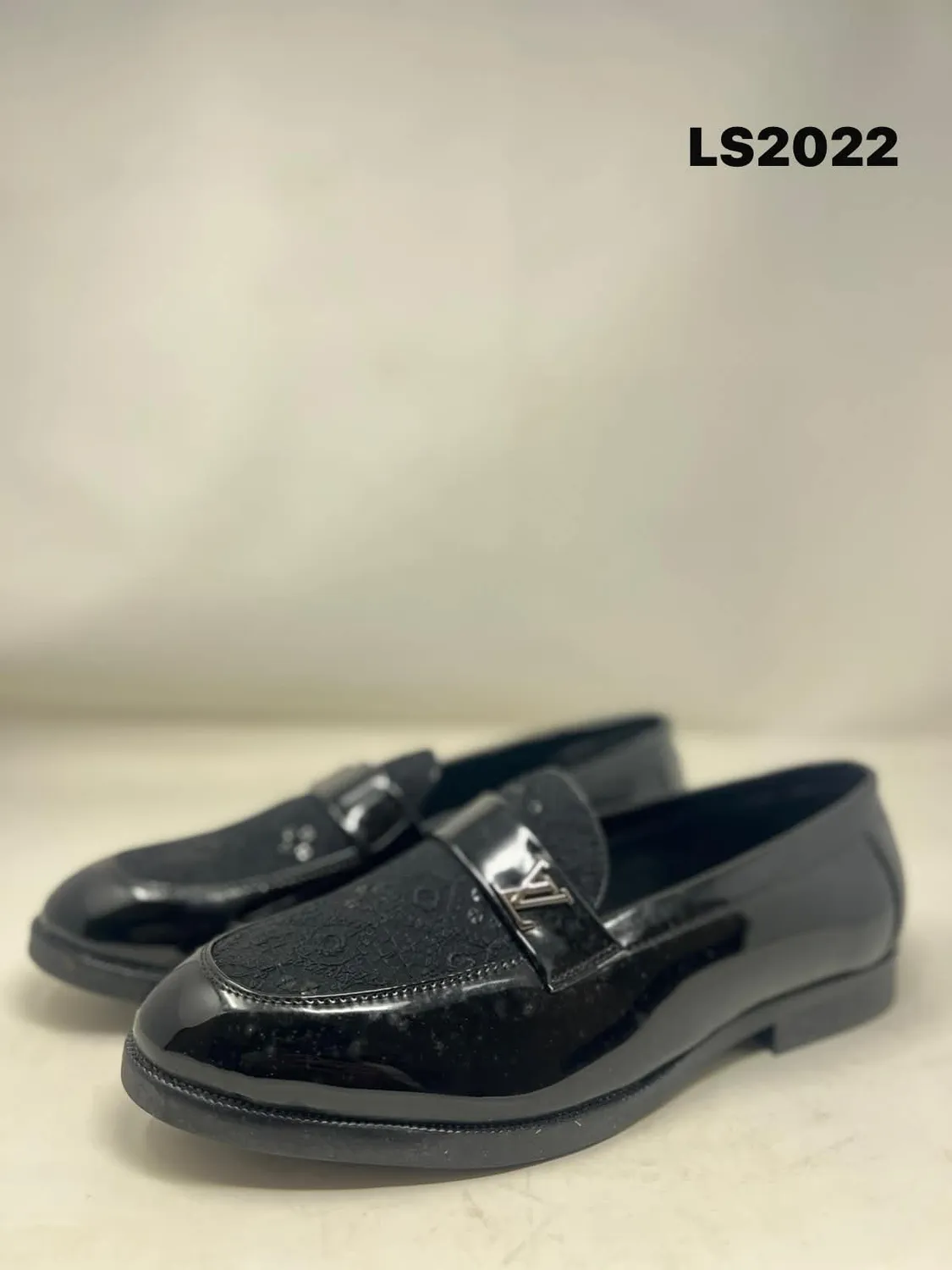 Embellished Loafer in Black Patent (LS2022)