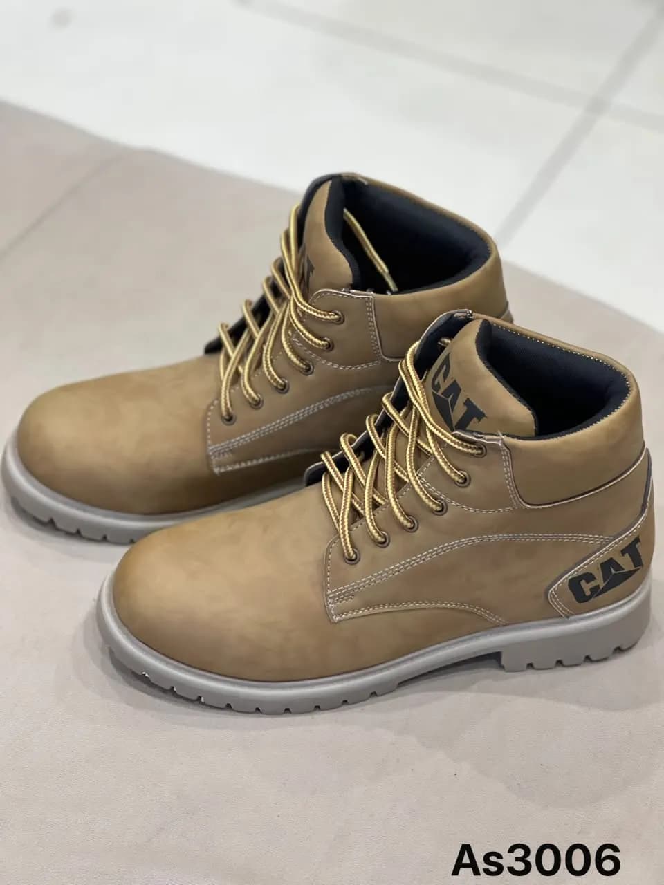 Work Boot in Wheat