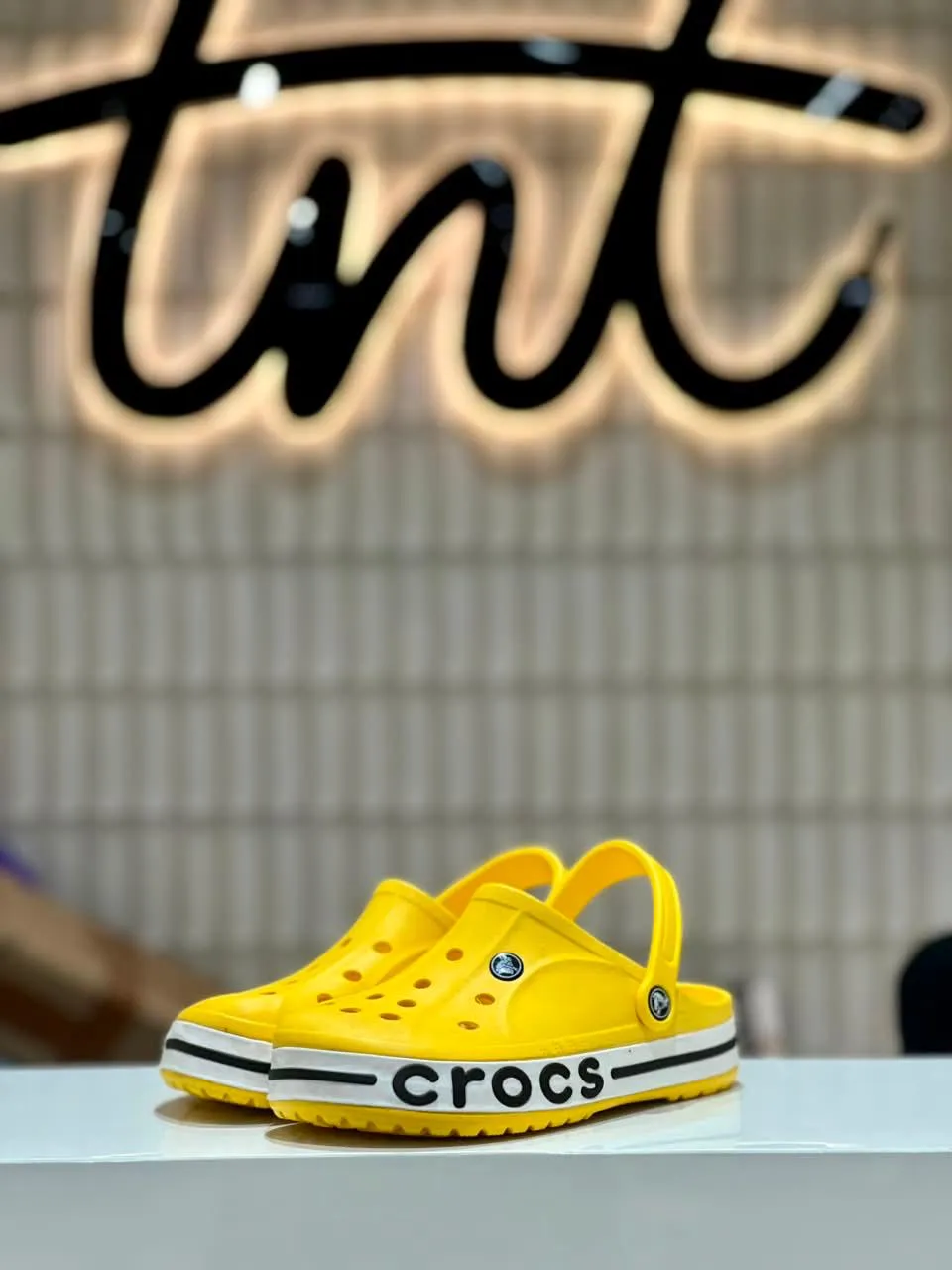 Sport Clog in Yellow