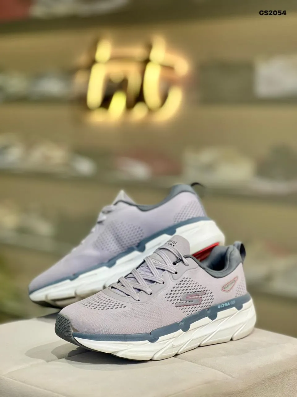 Cloud Knit Walker in Grey