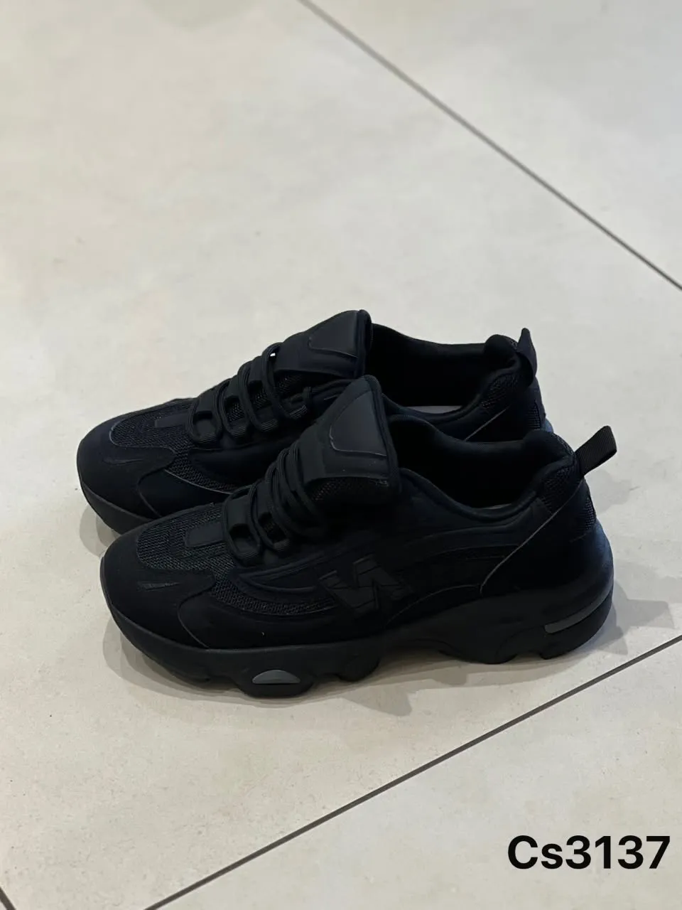 Chunky Runner in Triple Black