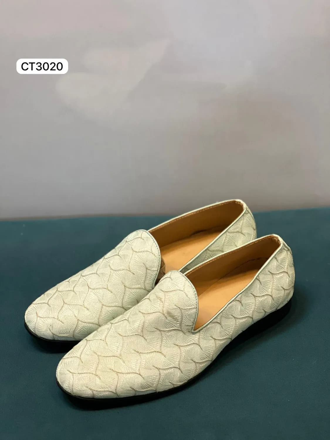 Quilted Slip-On in Cream