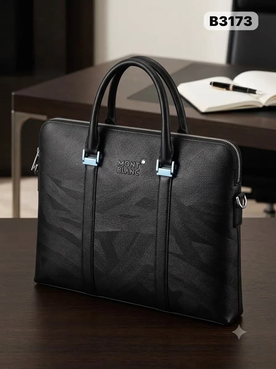 Office Briefcase in Black