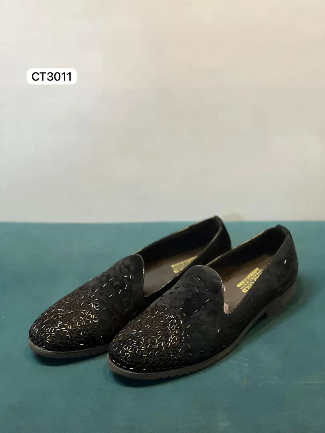 Embellished Slip-On in Black (CT3011)