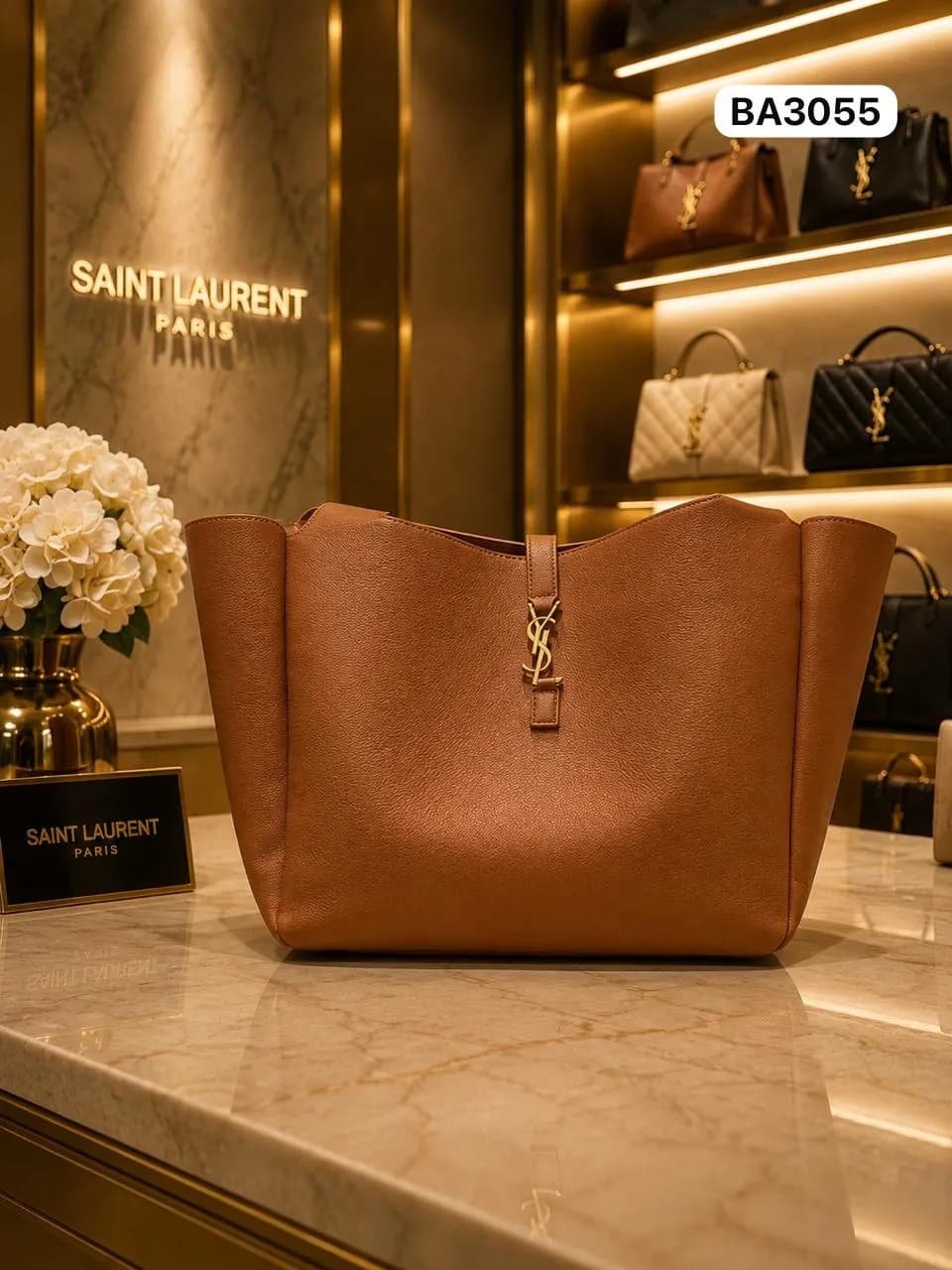 Minimal Tote in Tan