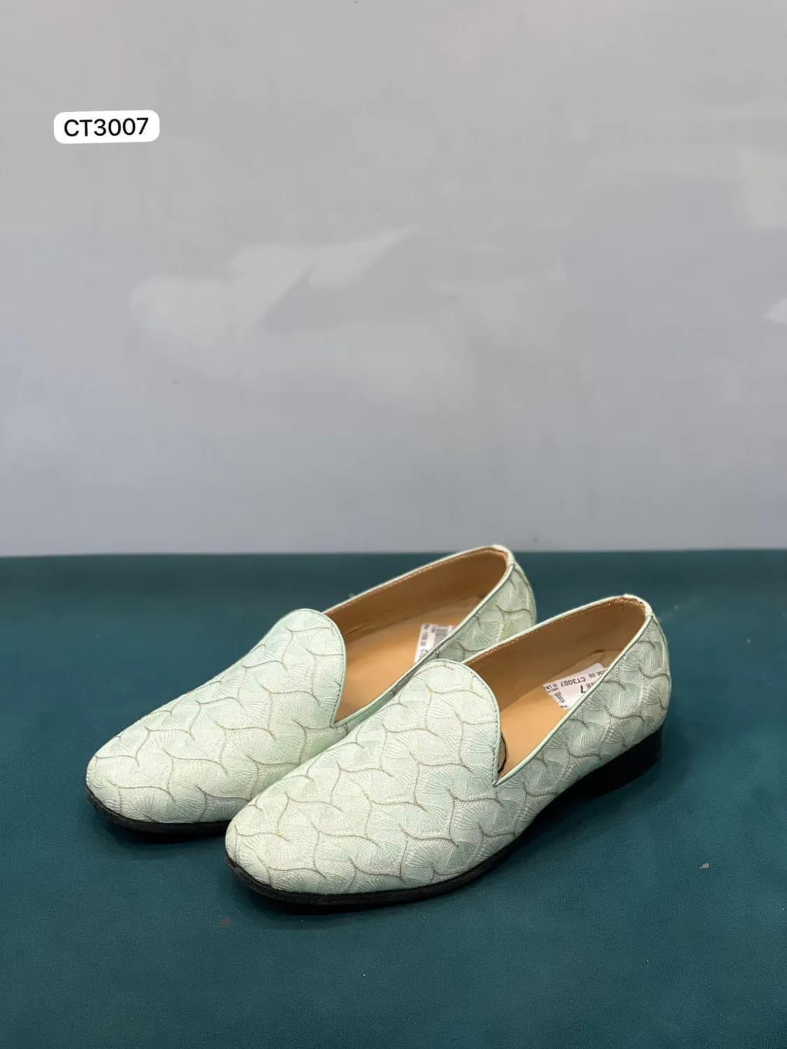 Embroidered Slip-On in Ivory