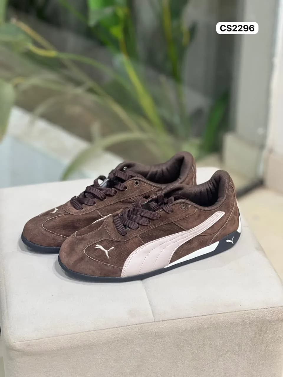 Racing Low in Brown & Pink